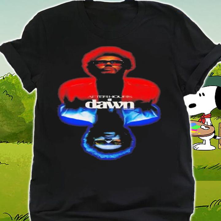 After Hours Til Dawn Red And Blue Tour 2022 Shirt t-shirt shirt