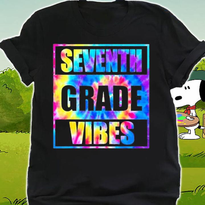 Back To School Seventh Grade Vibes Shirt t-shirt shirt