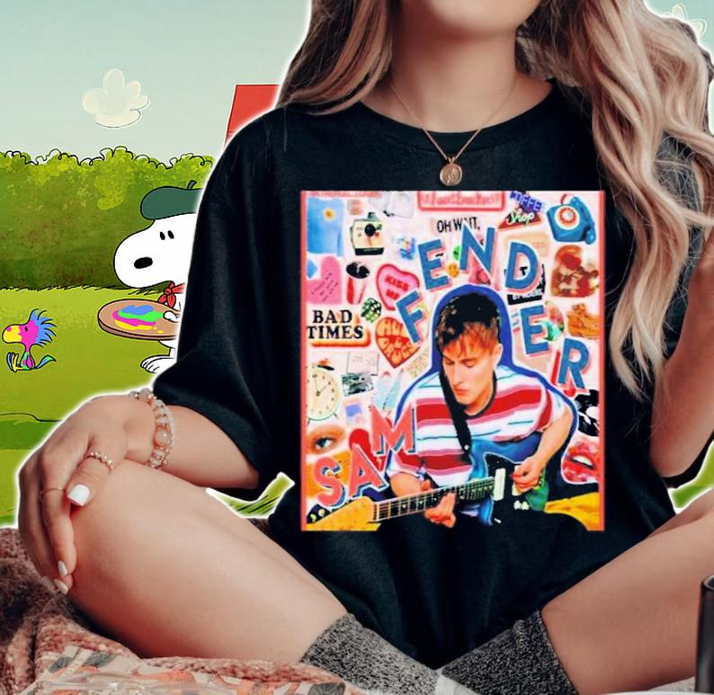 Bad Time Aye Sam Fender T-Shirt t-shirt woman shirt