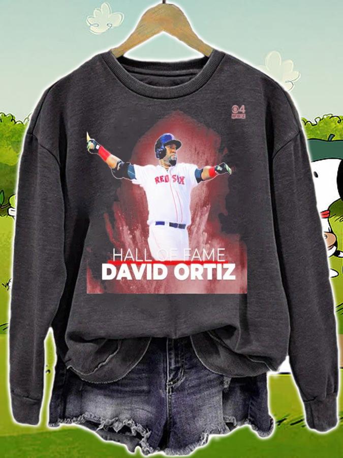 Baseball Hall Of Fame David Ortiz 2022 Shirt t-shirt sweatshirt