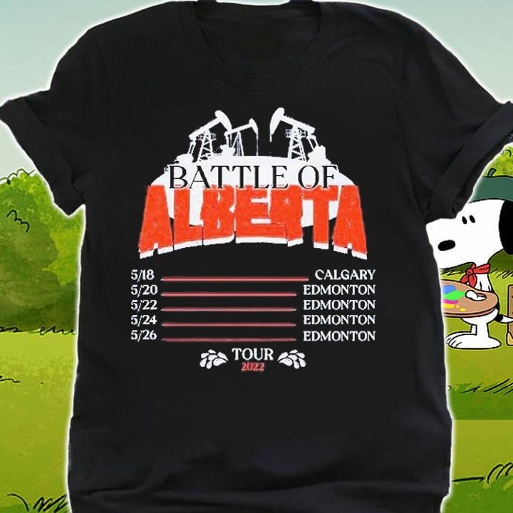 Battle Of Alberta 2022 Back Shirt t-shirt shirt
