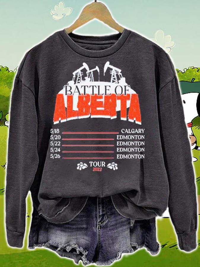 Battle Of Alberta 2022 Back Shirt t-shirt sweatshirt