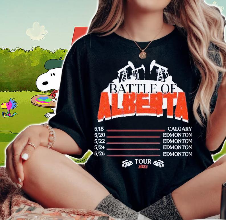 Battle Of Alberta 2022 Back Shirt t-shirt woman shirt