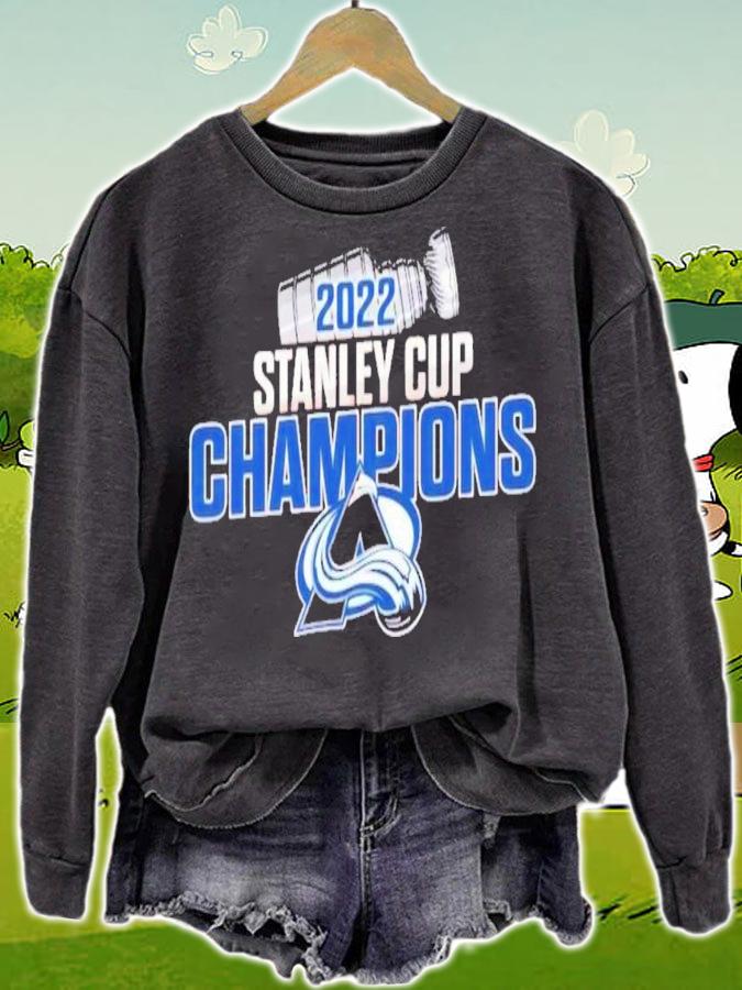 Colorado Avalanche 2022 Stanley Cup Champions T-Shirt t-shirt sweatshirt