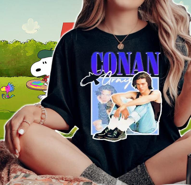 Conan Gray Rap Vintage Retro Casual T-Shirt t-shirt woman shirt