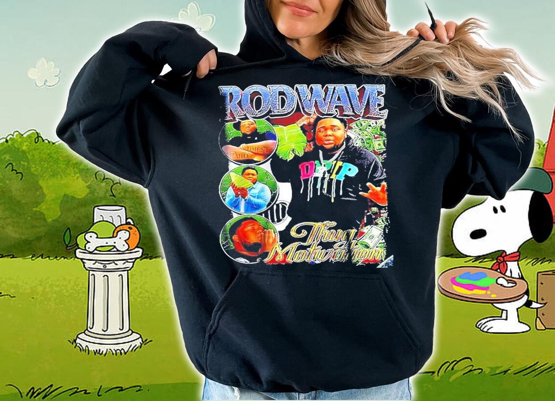 Rod Wave Thug Motivation Rap Tour shirt t-shirt hoodie
