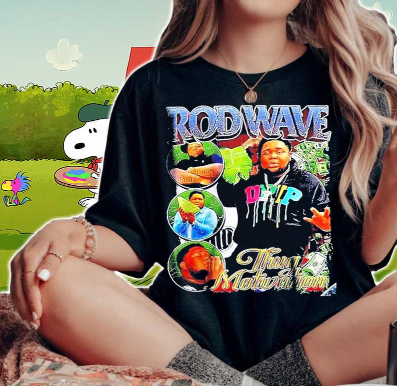 Rod Wave Thug Motivation Rap Tour shirt t-shirt woman shirt