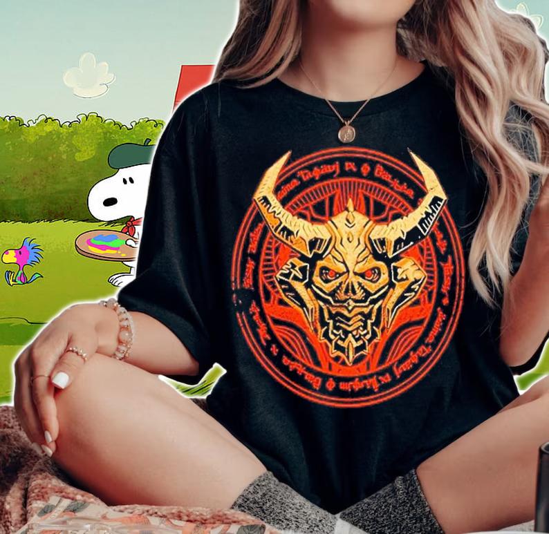 Run Games Doom Eternal Marauder shirt t-shirt woman shirt