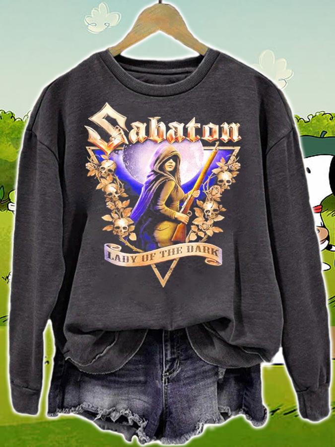 Sabaton lady of the dark shirt t-shirt sweatshirt