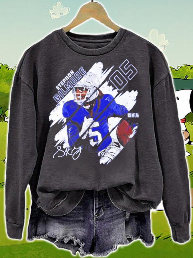 Stephon Gilmore Indianapolis Stripes Football Shirt t-shirt sweatshirt