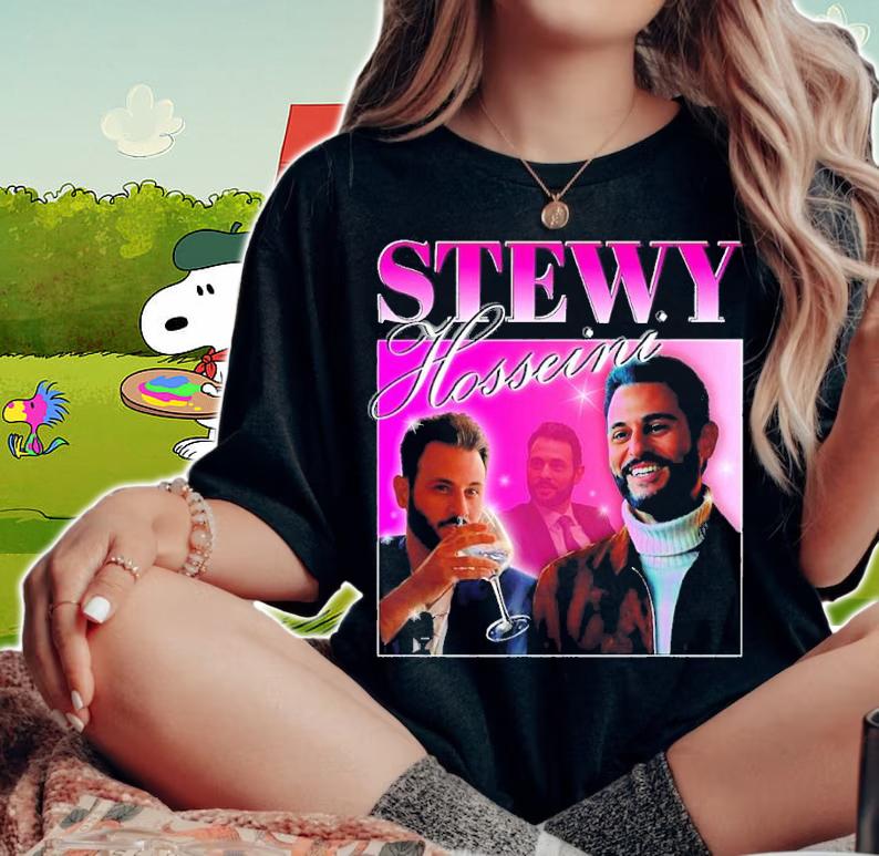 Stewy Hosseini Homage vintage shirt t-shirt woman shirt
