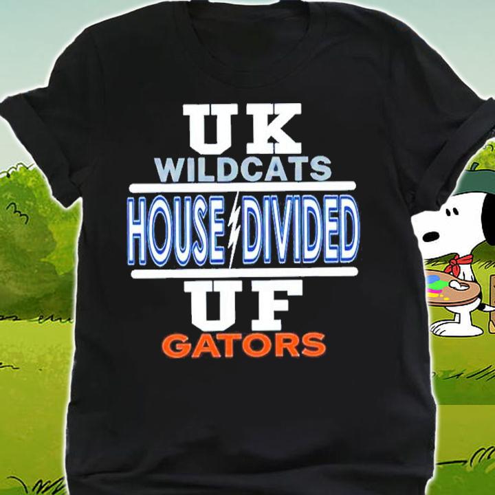 UK Wildcats And UF Gators House Divided Shirt t-shirt shirt