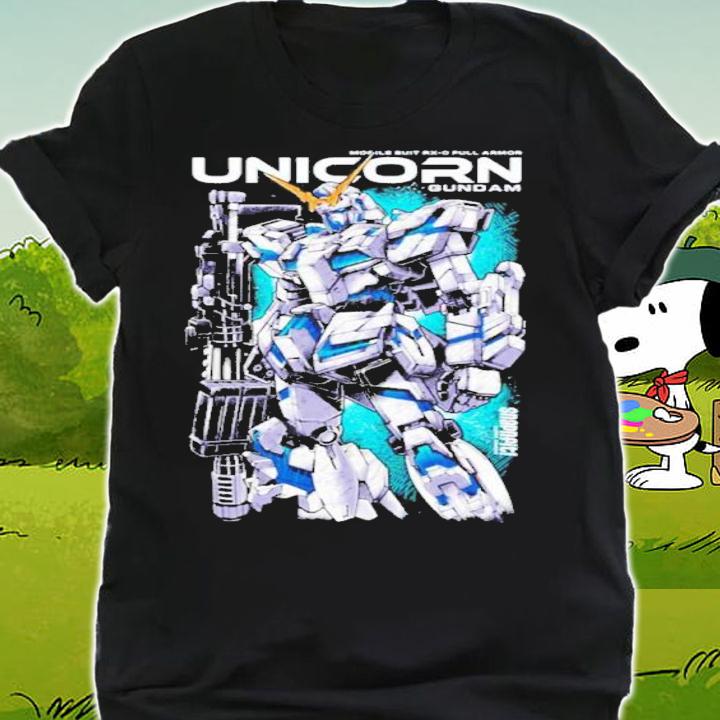 Unicorn Gundam RX-0 Full Armor Shirt t-shirt shirt