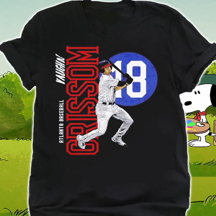 Vaughn Grissom Atlanta Vertical Baseball Shirt t-shirt shirt