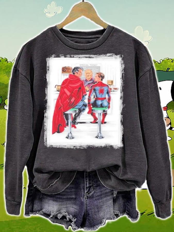 Dr. Strange Spider-Man The Runaway Of The Multiverse Shirt t-shirt sweatshirt