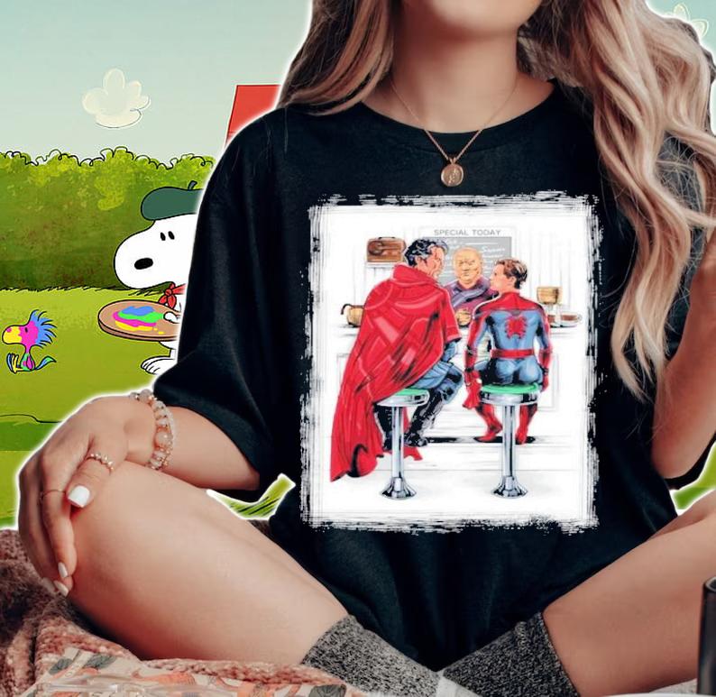 Dr. Strange Spider-Man The Runaway Of The Multiverse Shirt t-shirt woman shirt