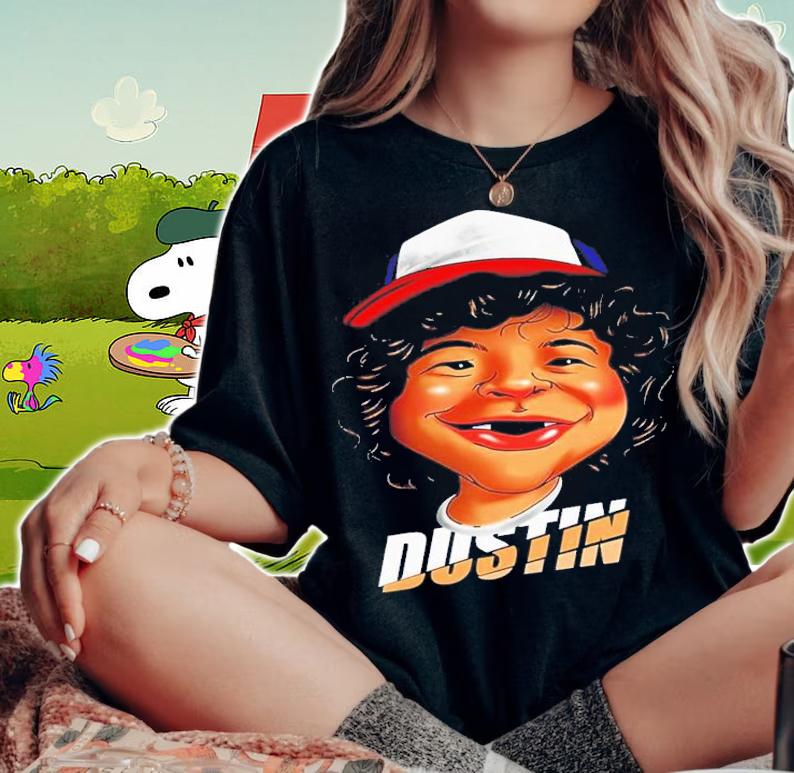 Dustin And Guides Leading Us Through The Gates Stranger Things T-Shirt t-shirt woman shirt