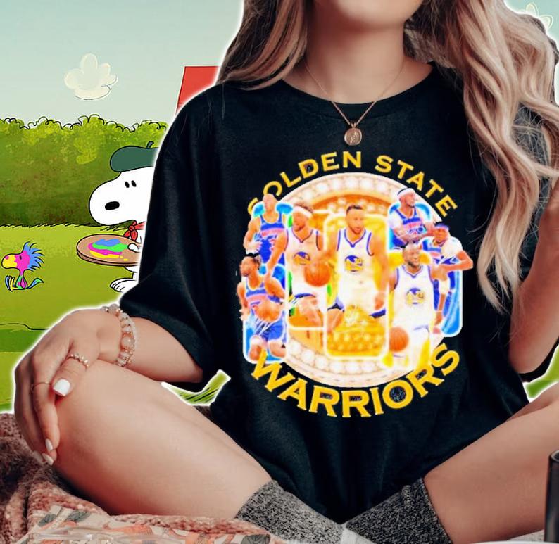 Golden State Warriors Players NBA Finals Champions Signatures Shirt t-shirt woman shirt