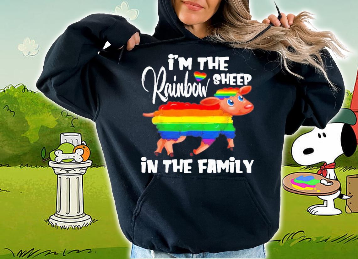 I'm The Rainbow Sheep In The Family LGBTQ Pride T-Shirt t-shirt hoodie