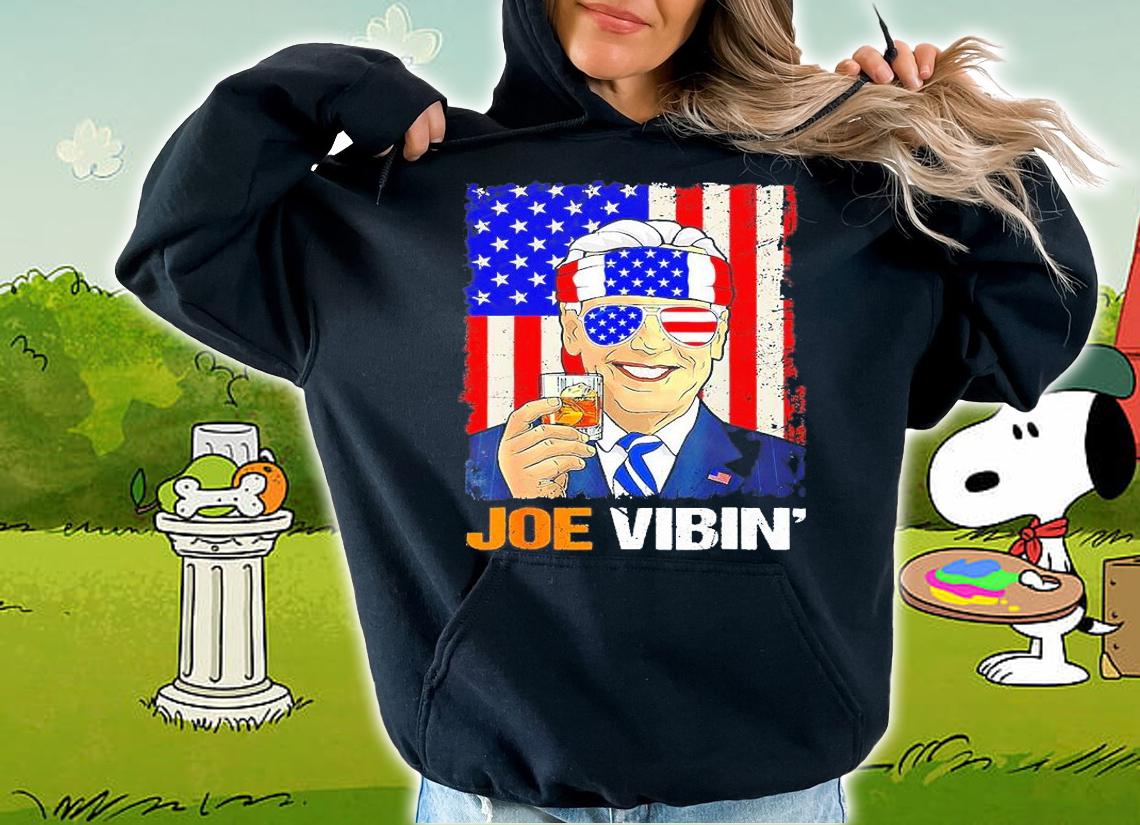 Joe US Flag 4th Of July President Biden Retro Drinking T-Shirt t-shirt hoodie