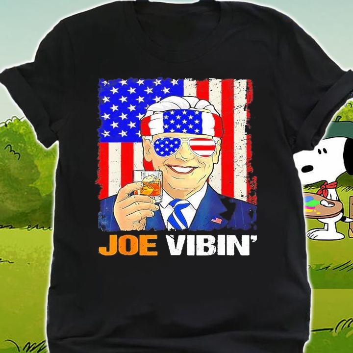 Joe US Flag 4th Of July President Biden Retro Drinking T-Shirt t-shirt shirt