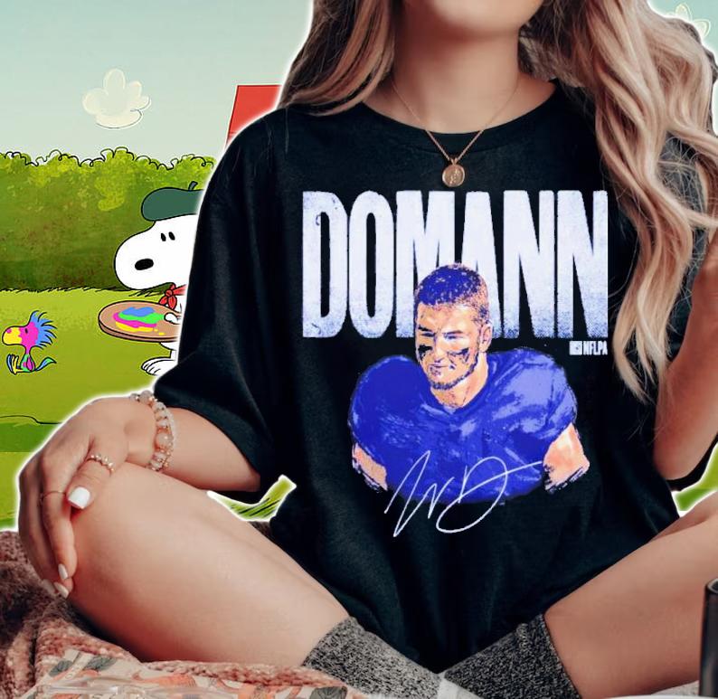 JoJo Domann Indianapolis Paint Football Signatures Shirt t-shirt woman shirt