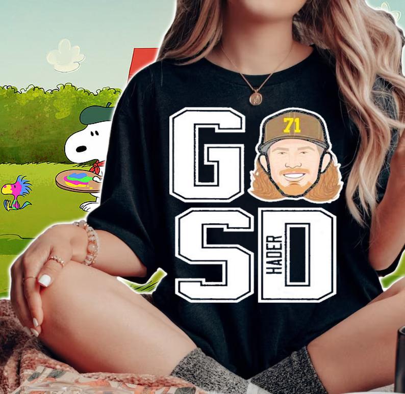Josh Hader San Diego GO SD Baseball Shirt t-shirt woman shirt