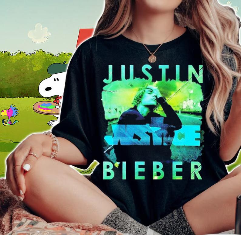 Justin Bieber Tour 2022 Concert TShirt t-shirt woman shirt