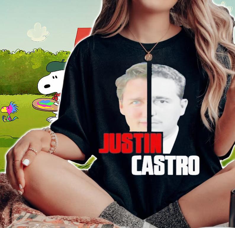 Justin Castro Rebel News Qubec Shirt t-shirt woman shirt
