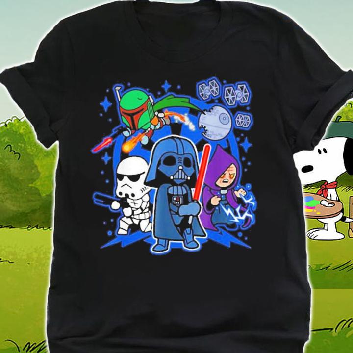 Kawaii Darth Vader Star Wars Chibi Team Shirt t-shirt shirt