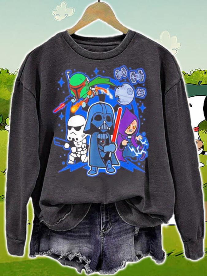 Kawaii Darth Vader Star Wars Chibi Team Shirt t-shirt sweatshirt
