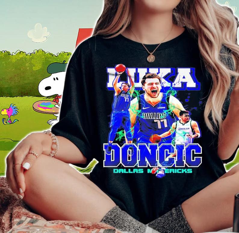 Luka Doncic Dallas Mavericks T-Shirt t-shirt woman shirt