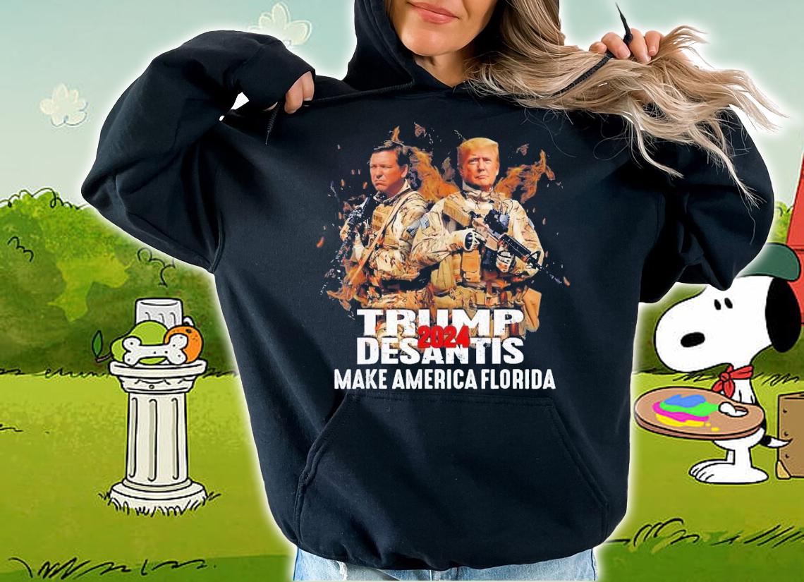 Make America Florida DeSantis 2024 Election Trump T-Shirt t-shirt hoodie