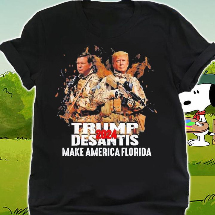 Make America Florida DeSantis 2024 Election Trump T-Shirt t-shirt shirt