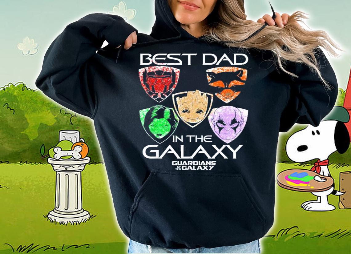 Marvel Guardians Best Dad Father's Day Graphic Shirt t-shirt hoodie