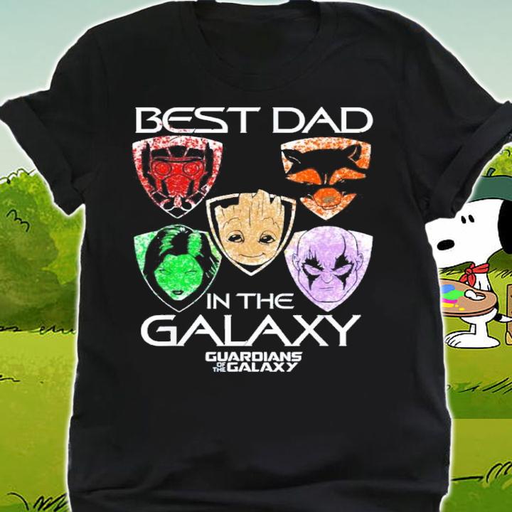 Marvel Guardians Best Dad Father's Day Graphic Shirt t-shirt shirt