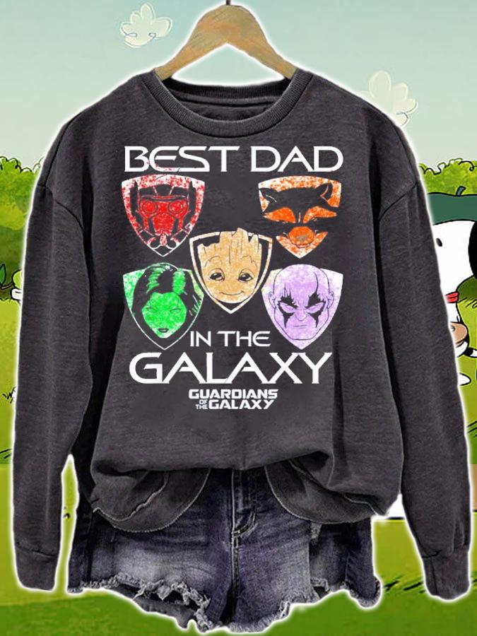 Marvel Guardians Best Dad Father's Day Graphic Shirt t-shirt sweatshirt
