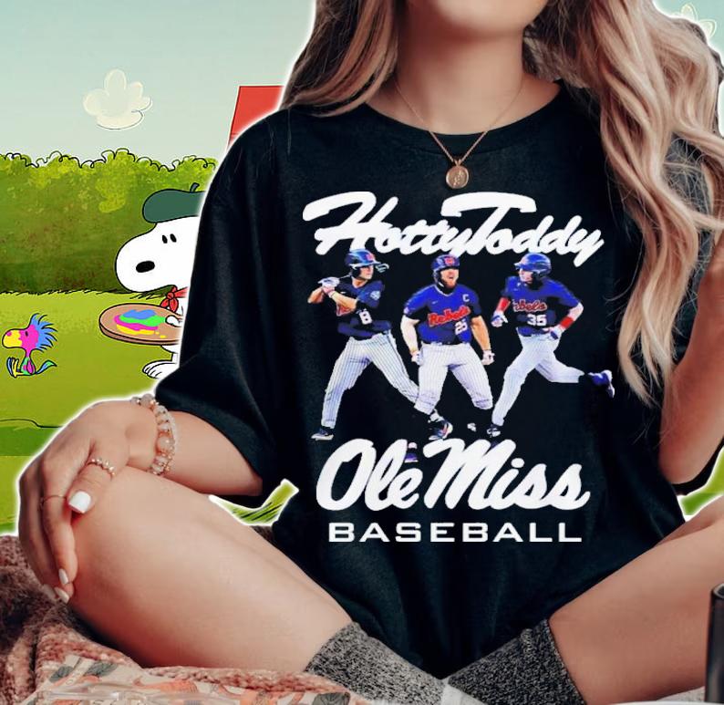 Ole Miss Rebels Baseball Hotty Toddy Trey Washington And Mark Robinson T-Shirt t-shirt woman shirt