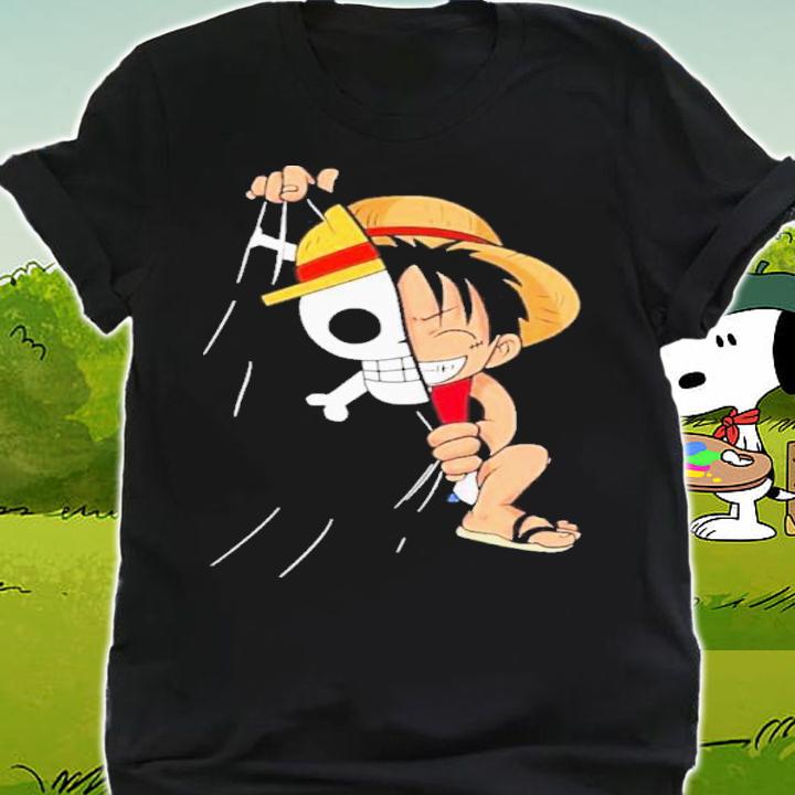 One Piece Luffy Straw Hat Pirates Shirt t-shirt shirt