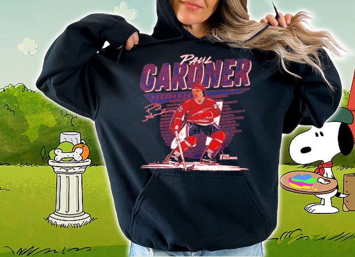 Paul Gardner Washington Comet Hockey Signature Shirt t-shirt hoodie