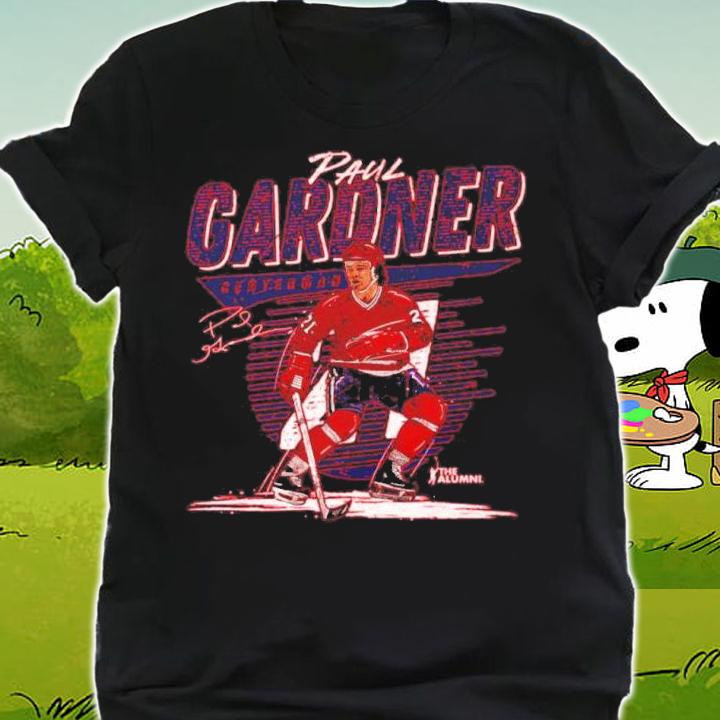Paul Gardner Washington Comet Hockey Signature Shirt t-shirt shirt