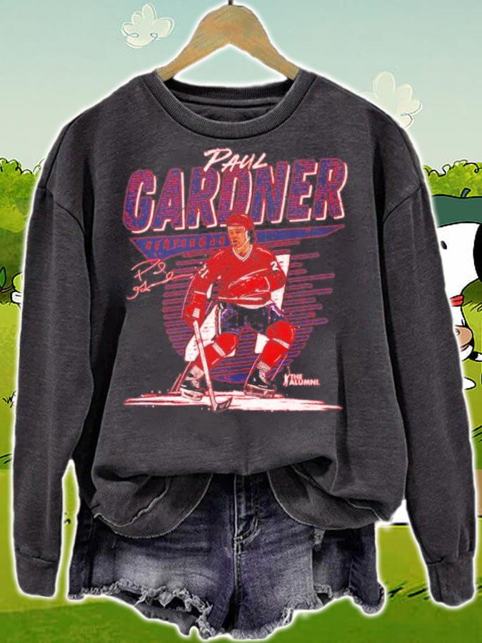 Paul Gardner Washington Comet Hockey Signature Shirt t-shirt sweatshirt