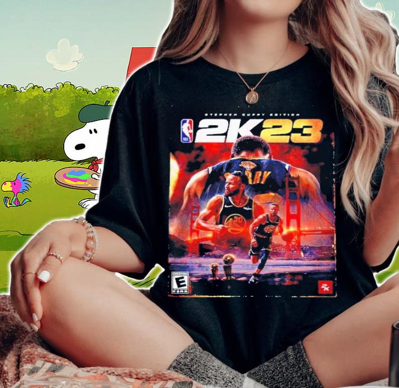 NBA 2K23 Stephen Curry Shirt t-shirt woman shirt
