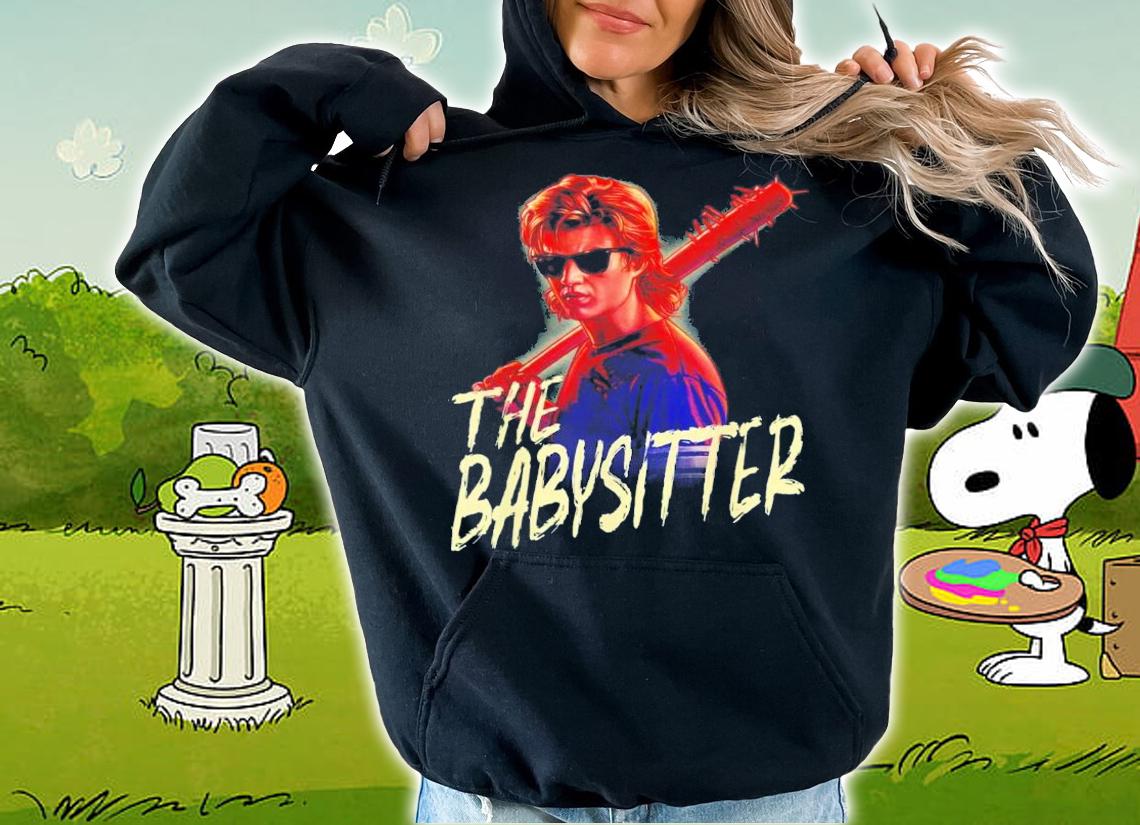 Netflix Stranger Things Steve The Babysitter Portrait The Babysitter Stranger Things Tv Series Movie t-shirt hoodie