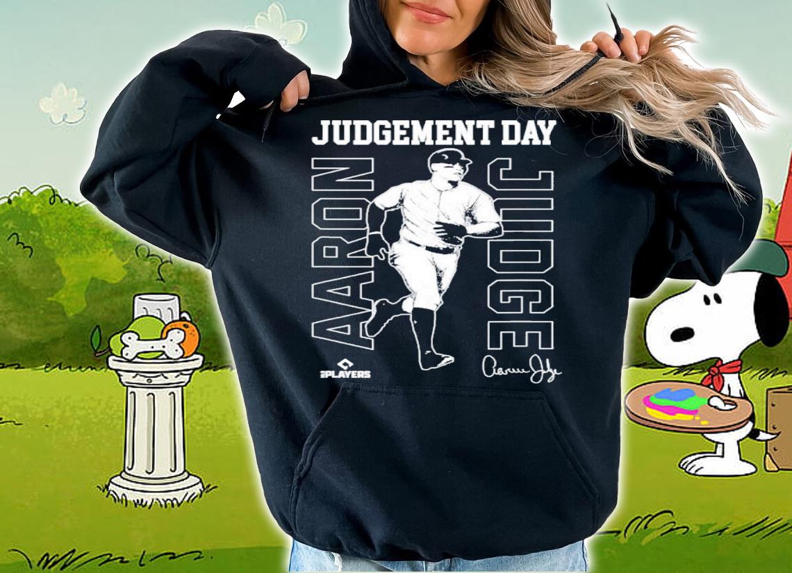 New York Baseball Player Judgement Day Aaron Judge Shirt t-shirt hoodie