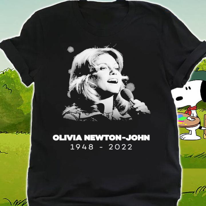 RIP The Legend Olivia Newton John 1948-2022 T-Shirt t-shirt shirt