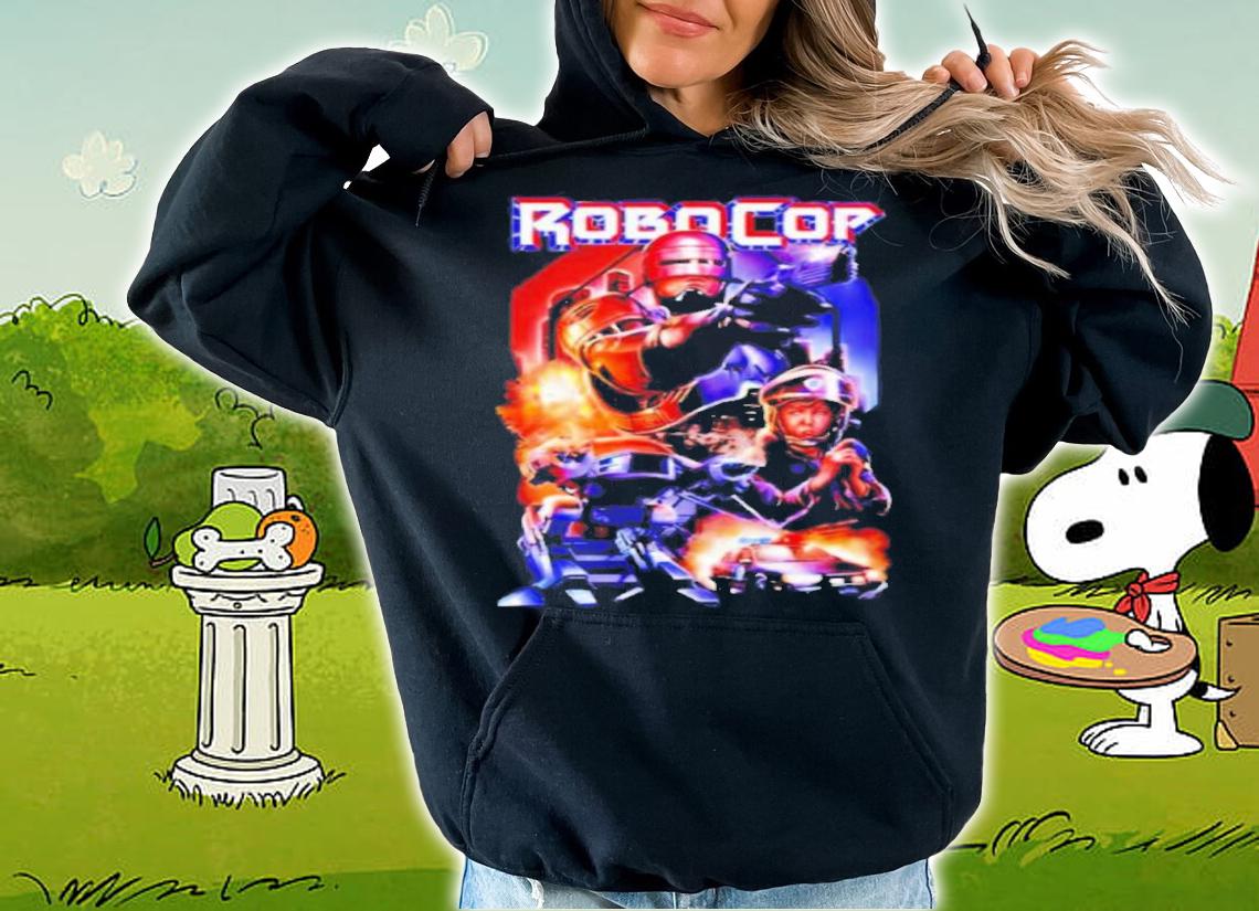 Robocop Retro Action Movie Robocop Characters Shirt t-shirt hoodie