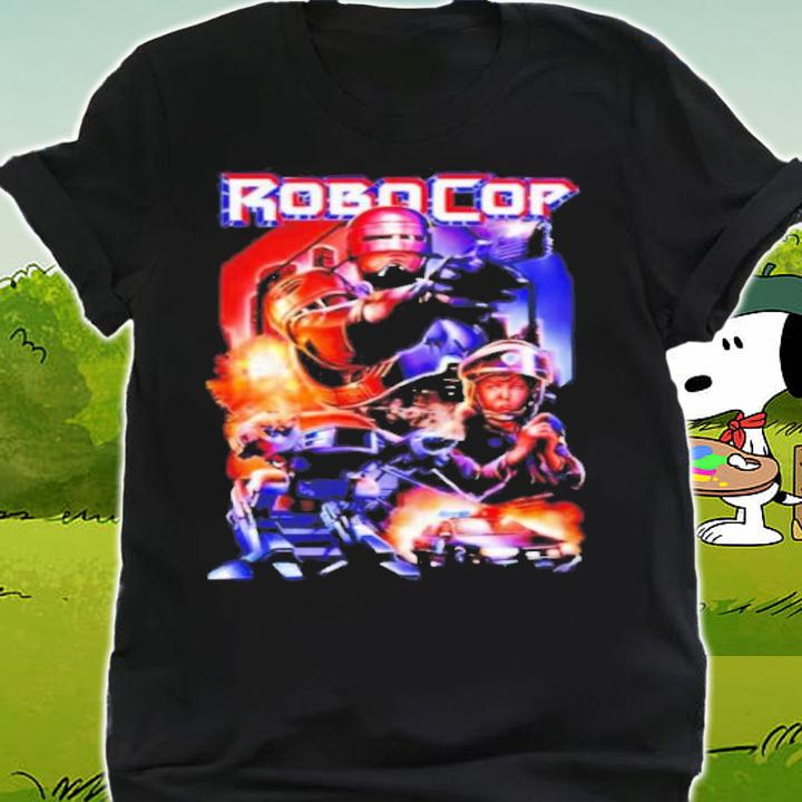 Robocop Retro Action Movie Robocop Characters Shirt t-shirt shirt
