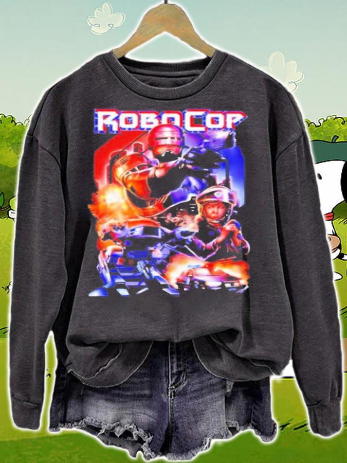 Robocop Retro Action Movie Robocop Characters Shirt t-shirt sweatshirt