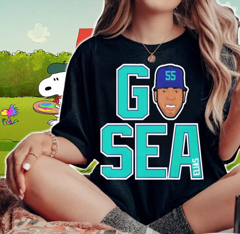 Roenis Elias Seattle GO SEA T-Shirt t-shirt woman shirt
